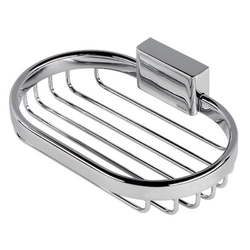 Shower Basket, Geesa 7006, Chrome Wire Shower Soap Basket 7006