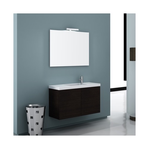 Bathroom Vanity, Iotti HD03, Modern Vanity Set with Square Mirror And Sink HD03