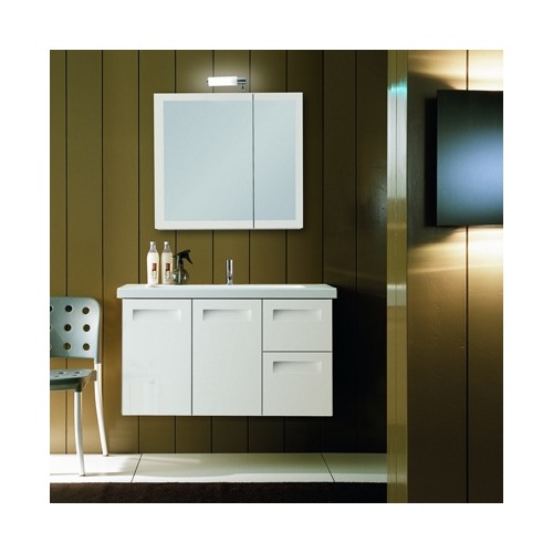 Bathroom Vanity, Iotti NG3, Modern Vanity Set With Medicine Cabinet NG3
