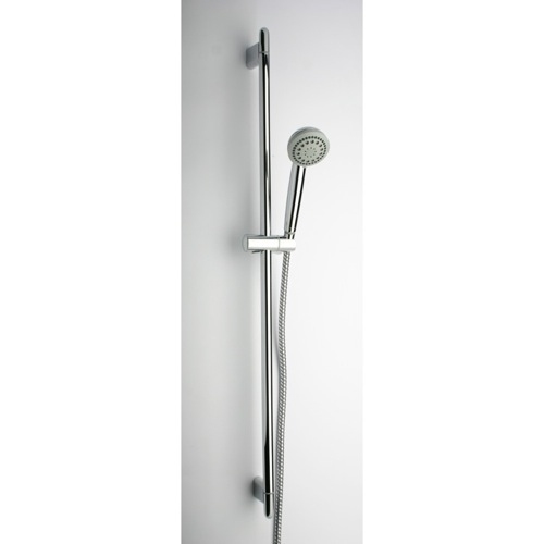 Hand Held Shower, NDW PM03013, Chrome 36 Inch Slide Bar and 3-Function Hand Shower PM03013