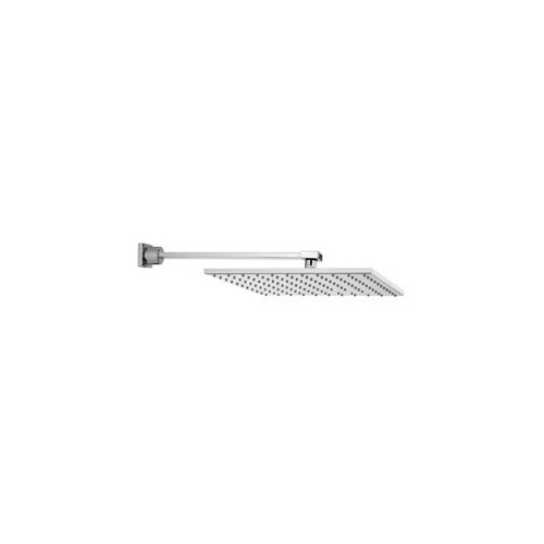 Shower Head, Ponsi 388/B FR, Shower Arm With Flat Square Shower Head 388/B FR