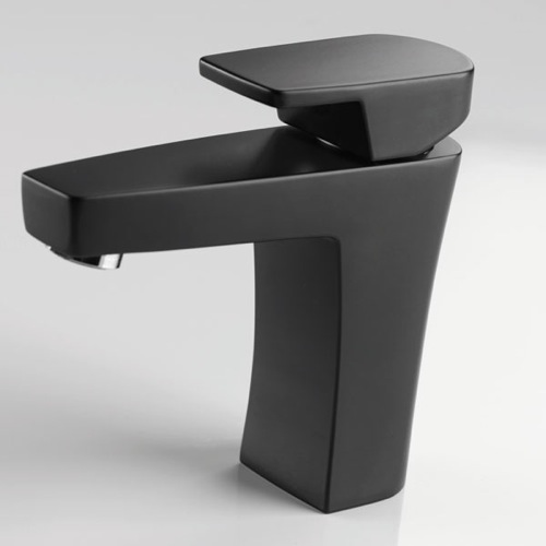 Bathroom Sink Faucet, Ponsi 80/SB, Single Handle Black Bathroom Sink Faucet 80/SB