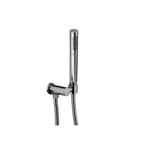 Hand Held Shower, Ponsi 399/H CR, Chrome Shower Kit With Coupling, Hose, And Handshower 399/H CR