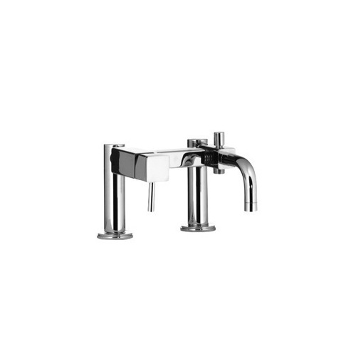 Deck Mount Tub Filler, Ponsi 593/C, Deck Mounted Bath Shower Mixer 593/C