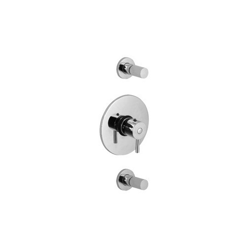 Thermostatic Shower Mixer, Ponsi 601/1, Concealed Thermostatic Shower Mixer With 2 Stop Valves 601/1
