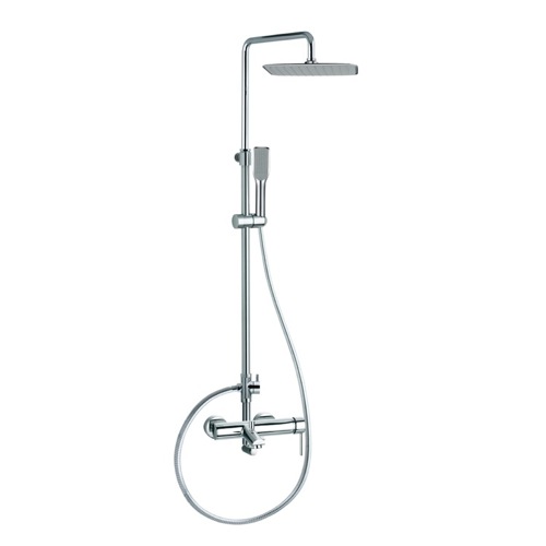 Shower Column, Ramon Soler US-3355RPK, Wall Mounted Shower and Tub Column with Hand Shower Set US-3355PRK