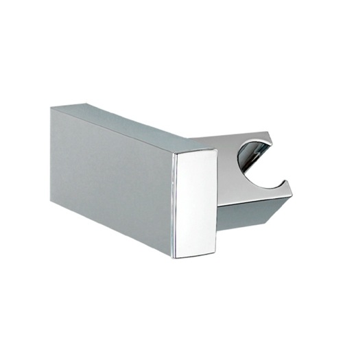 Hand Held Shower Bracket, Ramon Soler US-4726, Rectangular Stainless Steel Shower Wall Bracket US-4726