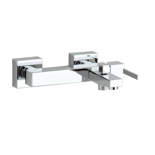 Tub Filler, Ramon Soler US-4905S, Wall Mounted Brass Tub Faucet In Chrome Finish US-4905S