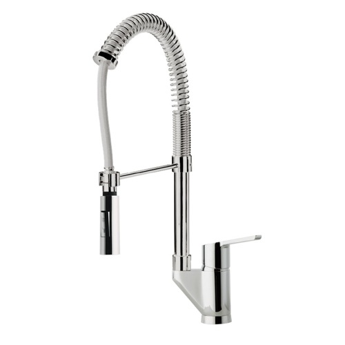 Kitchen Sink Faucet, Ramon Soler US-5566Y, Single Hole Kitchen Sink Faucet with Swivel Spout US-5566Y