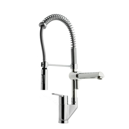 Kitchen Sink Faucet, Ramon Soler US-5567Y, Kitchen Sink Faucet with Pull Down Swivel Spout US-5567Y