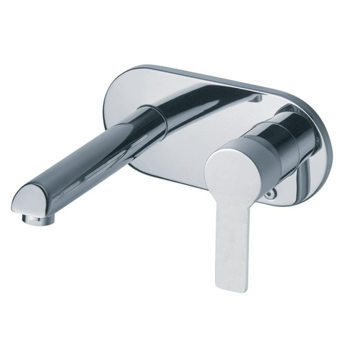 Tub Filler, Ramon Soler US-9320, Wall Mounted Single Lever Faucet with Ecoplus Water Saving System US-9320