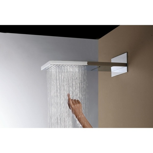 Shower Head, Ramon Soler US-RLC, Brass Wall Mounted Shower Head with Two Fuctions Rainhead and Cascade US-RLC