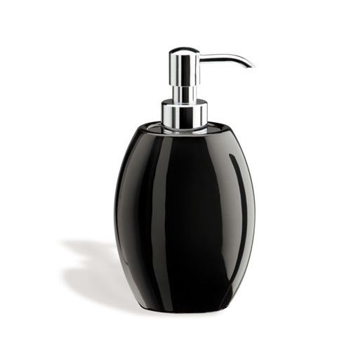 Soap Dispenser, StilHaus 654, Modern Rounded Ceramic Soap Dispenser 654