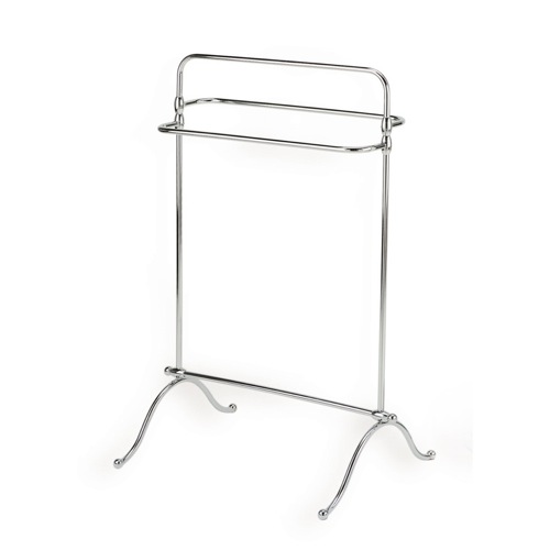 Towel Stand, StilHaus 746, Free Standing Classic-Style Brass Towel Holder 746