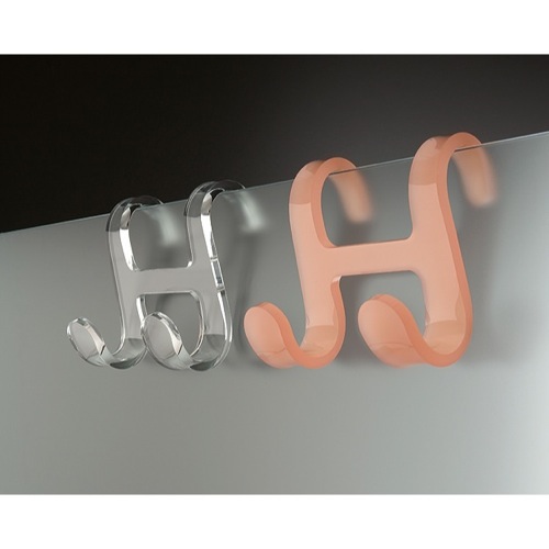 Bathroom Hook, Toscanaluce 1342, Over Door Double Robe Hook 1342