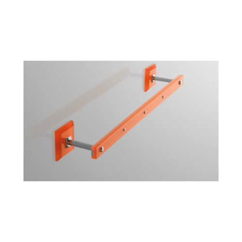 Towel Bar, Toscanaluce G309, Plexiglass 24 Inch Towel Bar with Plexiglass Wall Mounts G309