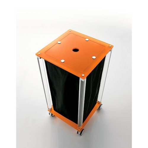Linen Cart, Toscanaluce K121, Sqarue Plexiglass And Linen Cart K121
