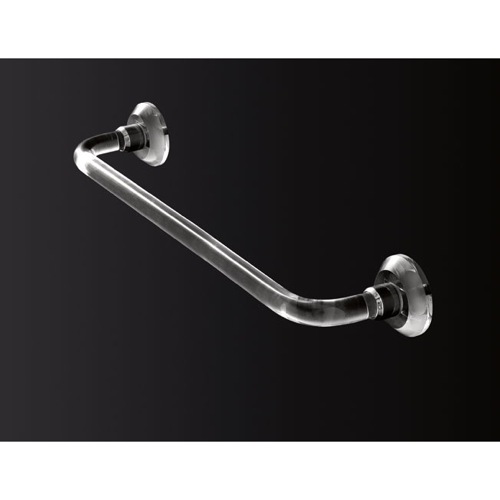 Towel Bar, Toscanaluce L109/C, Plexiglass 24 Inch Towel Bar L109/C