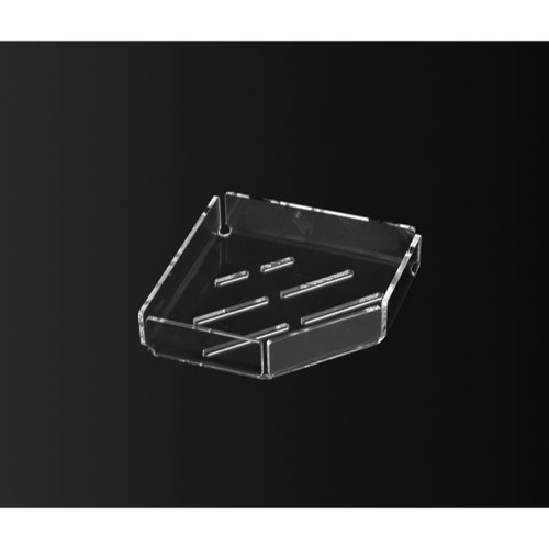 Shower Basket, Toscanaluce L211/TR, Plexiglass Shower Corner Basket L211/TR
