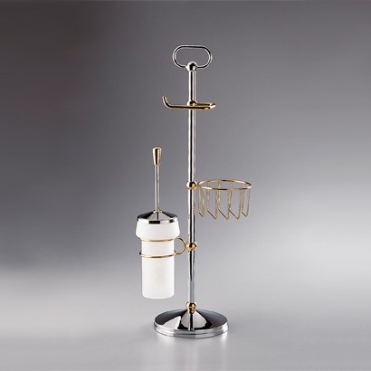 Bathroom Butler, Windisch 89121D, Gold Bathroom Butler 89121D